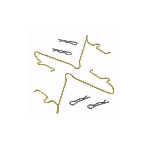 Lexus 09-03 Toyota 10-67 Bk Hardware Kit, 13003, Carlson Brake Hardware, Mfr#: 13003